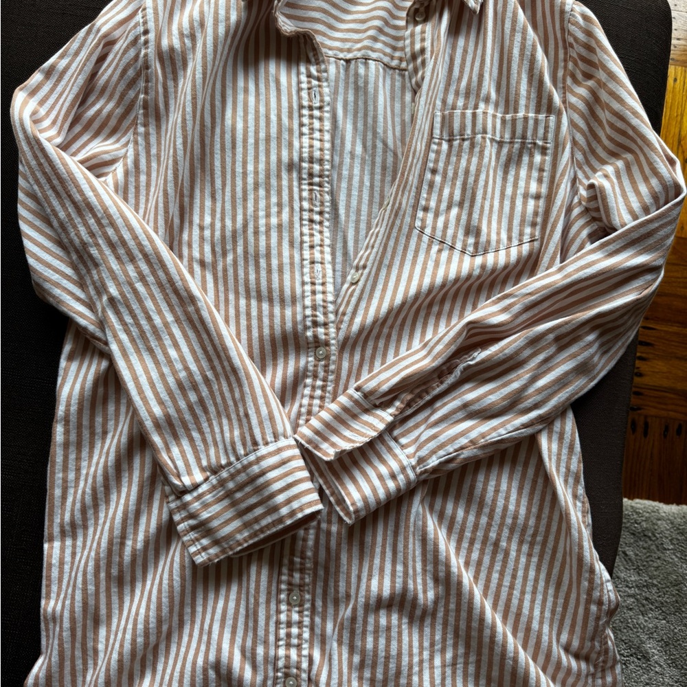 Aerie button down shirt dress